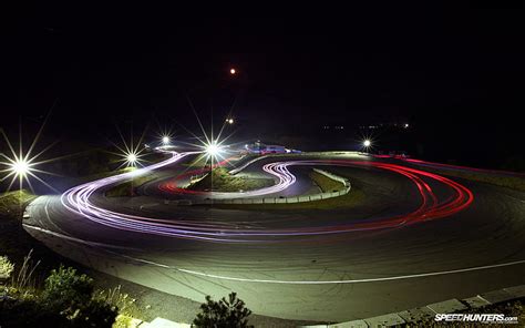 HD wallpaper: Nurburgring Race Track Timelapse Night HD, race road, cars | Wallpaper Flare