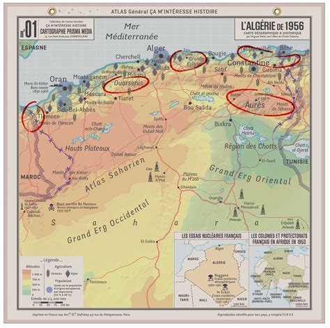 Algerian Civil War Map