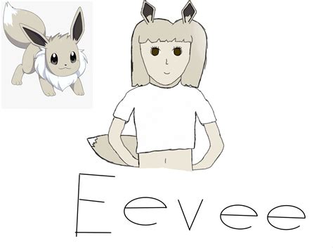 Human Eevee by AbbiAnimates on DeviantArt