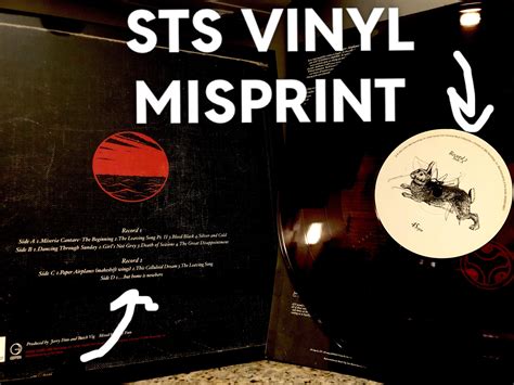 AFI - Sing The Sorrow - 3-11-23 Vinyl Miss-Print. : r/AFireInside