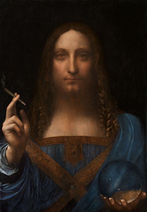 Leonardo Da Vinci - Salvator Mundi painting found and a new analysis reveals hidden image ...