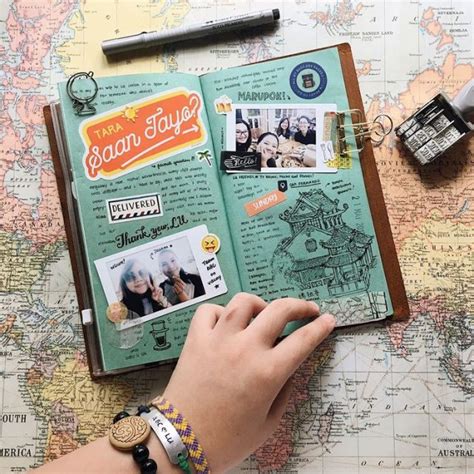 Traveler's Notebook Scrapbook Idea — Scrapbooking Daily