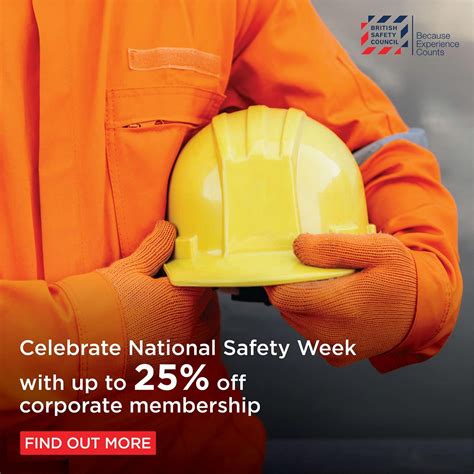 National Safety Week 2022 | Safety Membership - British Safety Council - Medium