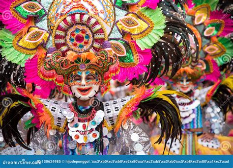 Parade of Colorful Smiling Mask at 2018 Masskara Festival, Bacol Editorial Image - Image of ...