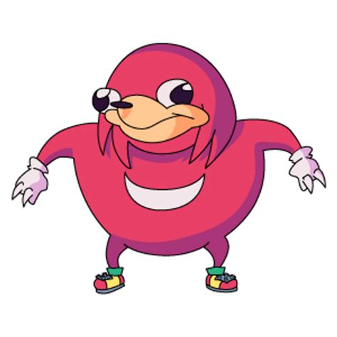 Uganda Knuckles - Sticker Mania