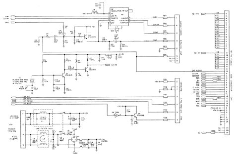 Commodore Plus 4 Service Manual: PCB Schematic Diagrams (cont.)