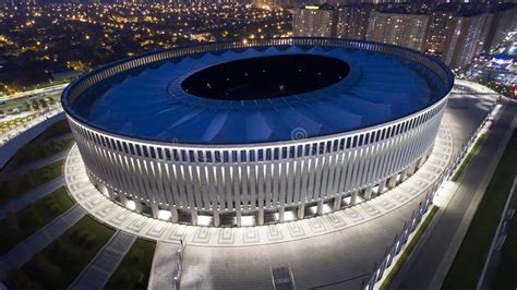 Aerial View of the Stadium. Krasnodar, Russia Editorial Image - Image ...