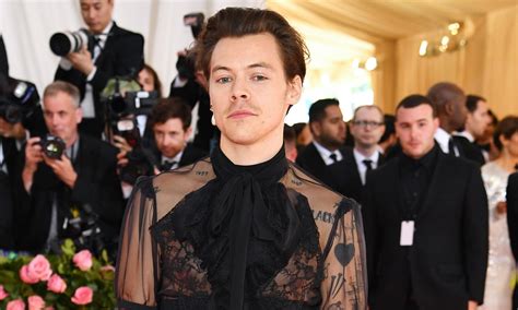 Harry Styles Rocks Sheer Gucci Ensemble at Met Gala - Gayety