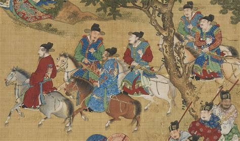 Chinese Ming dynasty Emperor Wanli and imperial guards | Ancient ...