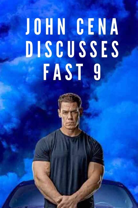 John Cena Talks All Things Fast 9 | John cena, Role, Brother