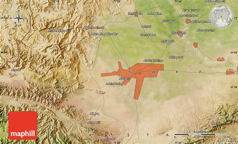 Satellite Map of Peshāwar