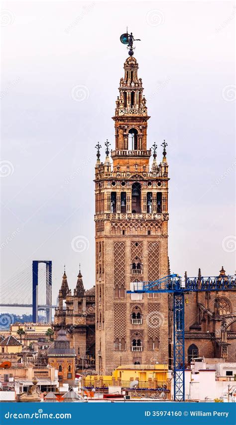 Giralda Bell Tower Seville Cathedral Spain Stock Photo - Image: 35974160