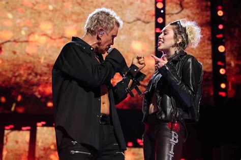 Billy Idol + Miley Cyrus Team Up to Perform 'Rebel Yell' at iHeartRadio Festival