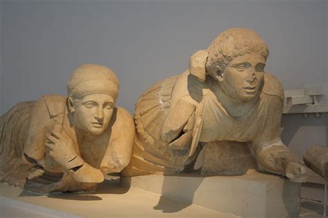 Pediment Detail, Temple of Zeus, Olympia (Illustration) - World History Encyclopedia