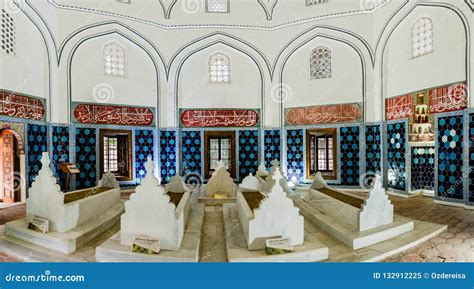 View of Shahzada(prince) Ahmed Tomb, Mausoleum in Bursa, Turkey Editorial Image - Image of ...