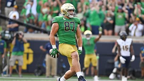 2023 NFL Draft: Notre Dame TE Michael Mayer declares, will skip Gator Bowl after leading team in ...