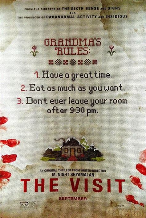 Crítica - The Visit (2015) | The visit movie, Scary movies, Thriller