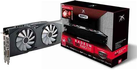 XFX AMD Radeon RX 580 GTS XXX Edition Graphics Card, S Version, 8GB ...