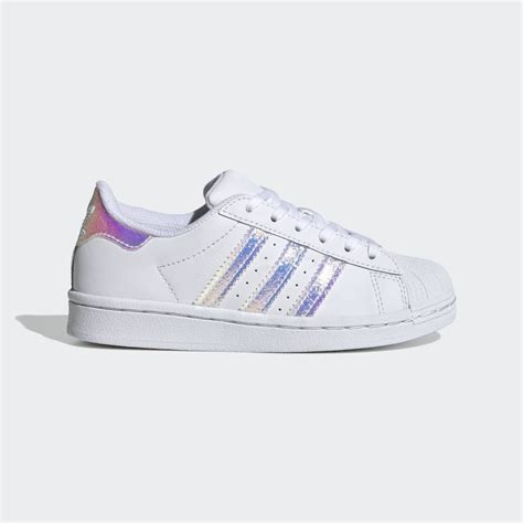 Kids Superstar Cloud White Iridescent Shoes | FV3147 | adidas US