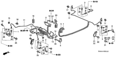 Brake Lines (ABS) - 2004 Honda Civic 4 Door EX KA 4AT