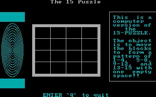 The 15 Puzzle (1982) - MobyGames