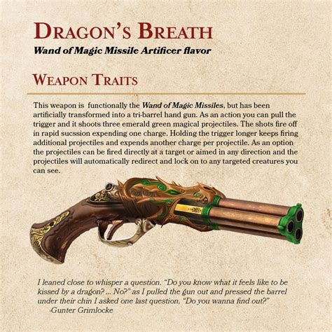 This. This is why I chose to be an artificer. : Eberron | Dnd dragons ...