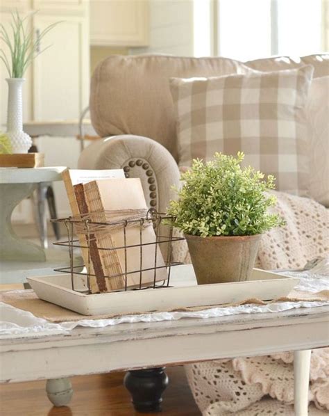 25 Beautiful Farmhouse Coffee Table Design For Living Room – ROOMY #coffeeideas | Coffee table ...