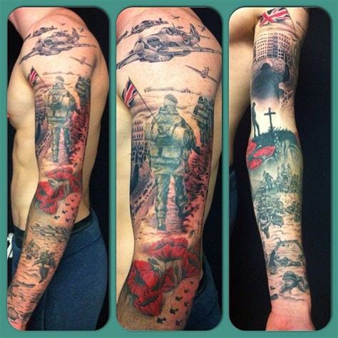 British Military Remembrance Tattoos - Wiki Tattoo