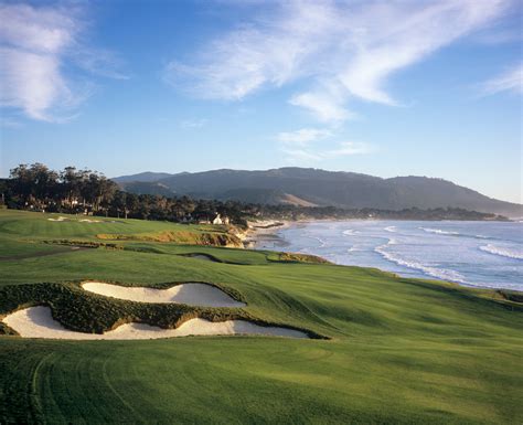 Pebble Beach Golf Links, Hole 9 - Joann Dost Golf Editions