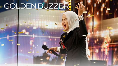 Watch America's Got Talent Highlight: Golden Buzzer: Putri Ariani Receives the GOLDEN BUZZER ...