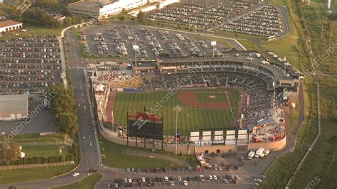 Baseball Field Aerial 6 Stock video footage | 2763795