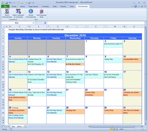 How To Add Calendar To An Excel Cell - Printable Online