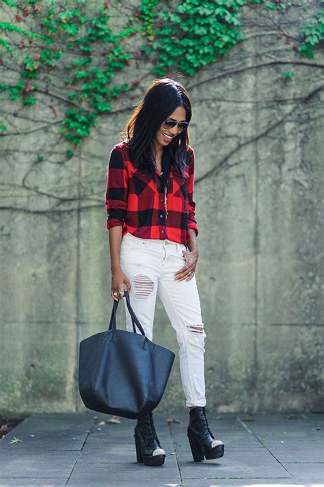 50 Cute Flannel Outfit Ideas for Fall 2014 | StayGlam