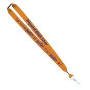 Think Positive, Be Positive, Stay Positive Lanyard - One-Color Personalization Available ...