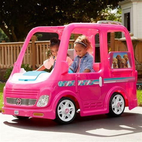 The ultimate travel destination…on wheels! in 2020 | Barbie camper, Power wheels, Toy cars for kids