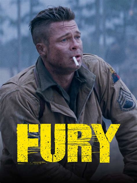 Fury Brad Pitt Poster