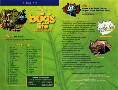 A Bug's Life DVD Insert by Jack1set2 on DeviantArt