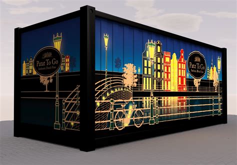 Shipping Container restaurant design needed | 57 Graphic Designs for a business in Kuwait