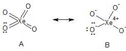 vsepr theory - How can compounds like XeO4 form tetrahedral structures despite having double ...