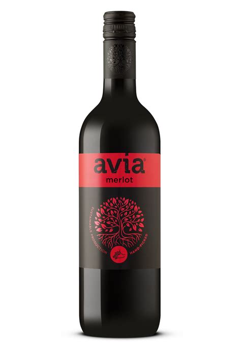 Avia Merlot 750 ml - Klet Brda