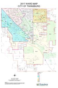 City of Twinsburg Ward Map – Updated 06-24-2017 – Greg Bellan for Twinsburg