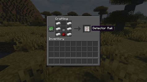 How to use a detector rail in Minecraft