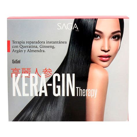 Tonik Saga Pro Kera-Gin Therapy (15 ml) – Maske i tretmani za kosu – cijena – povoljno | ALCATRAZ.hr