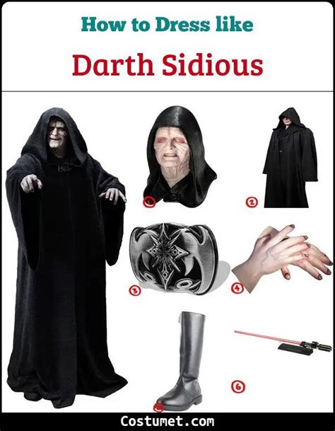 Darth Sidious (Emperor Palpatine) Costume for Halloween