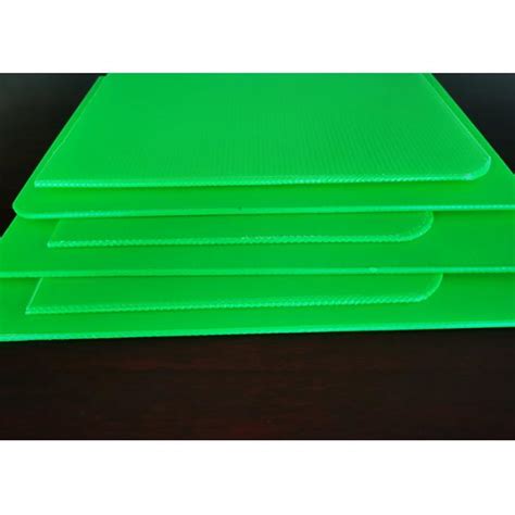 China High Density Rigid Durable Fluted Plastic Sheet With Customized ...