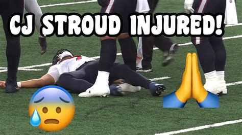 CJ Stroud INJURY + KNOCKED OUT Vs Jets 😰🙏 Jets Vs Texans 2023 ...