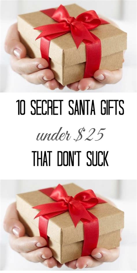 10 Secret Santa Gift Ideas Under $25 That Don't Suck