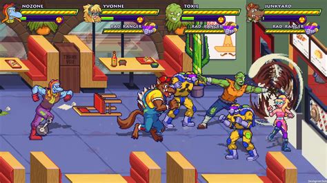 Toxic Crusaders Game Beat 'Em Up Launches in 2023