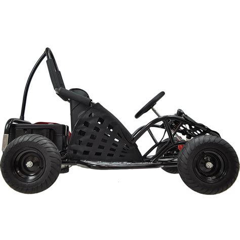 MotoTec Off Road Electric Go Kart 48V 1000W - Black at InTheHoleGolf.com