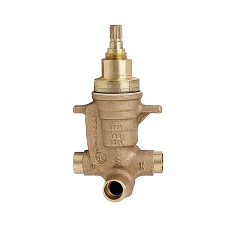 SYMMONS S-4002-BODY TEMPTROL TUB/SHOWER VALVE W/ DIVERT SWEAT CONNECTION